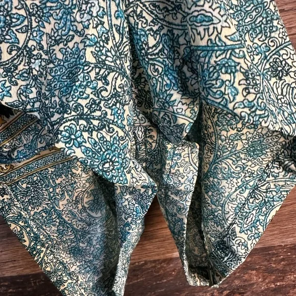 RAGA by Anthropology Blue White Sleeveless Romper - Picture 3 of 8